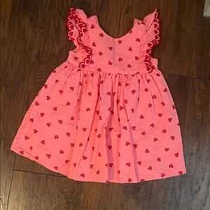 EUC Isaac Mizrahi Dress with Heart Pattern